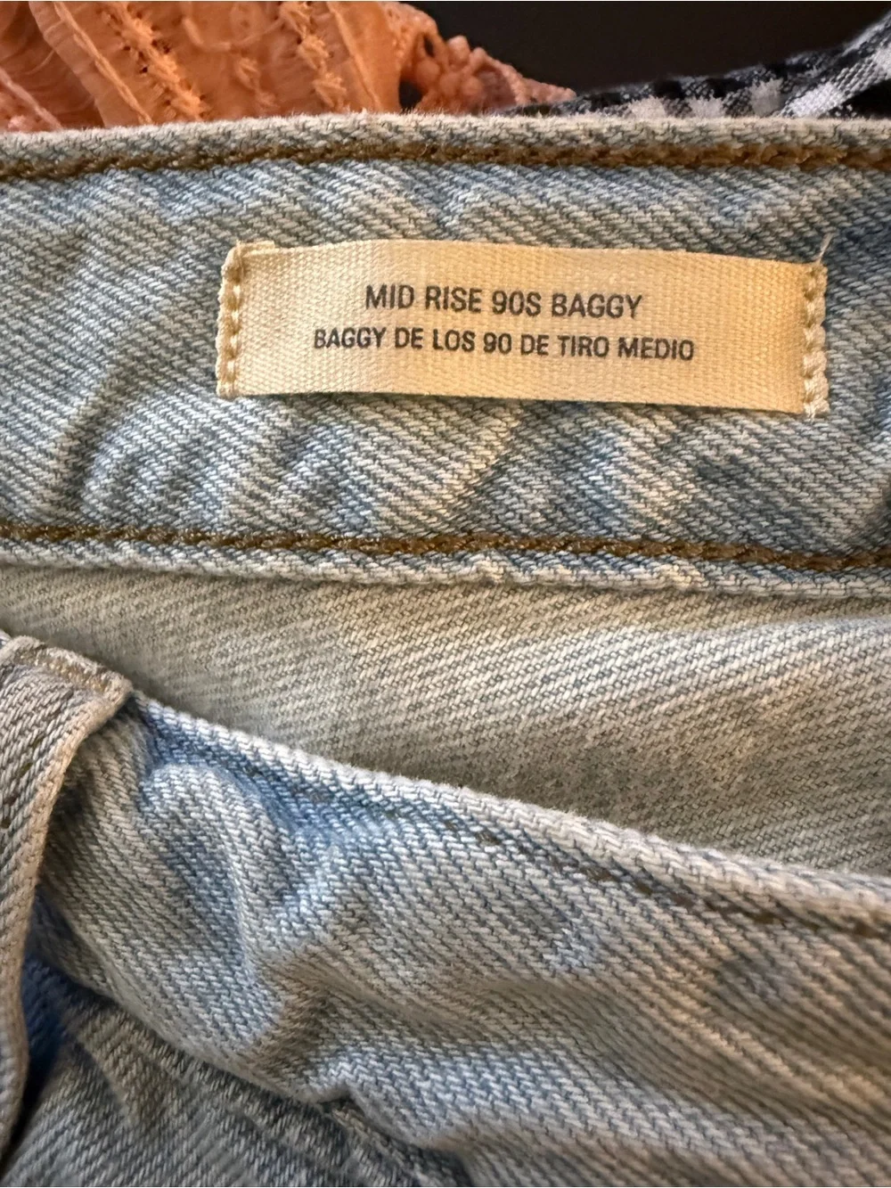 🌟 NWT Universal Thread Mid Rise 90s Baggy Denim Shorts Size 28 Light Wash 🌟